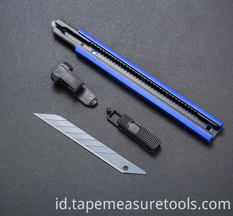 9mm 30 derajat pisau utilitas paduan aluminium